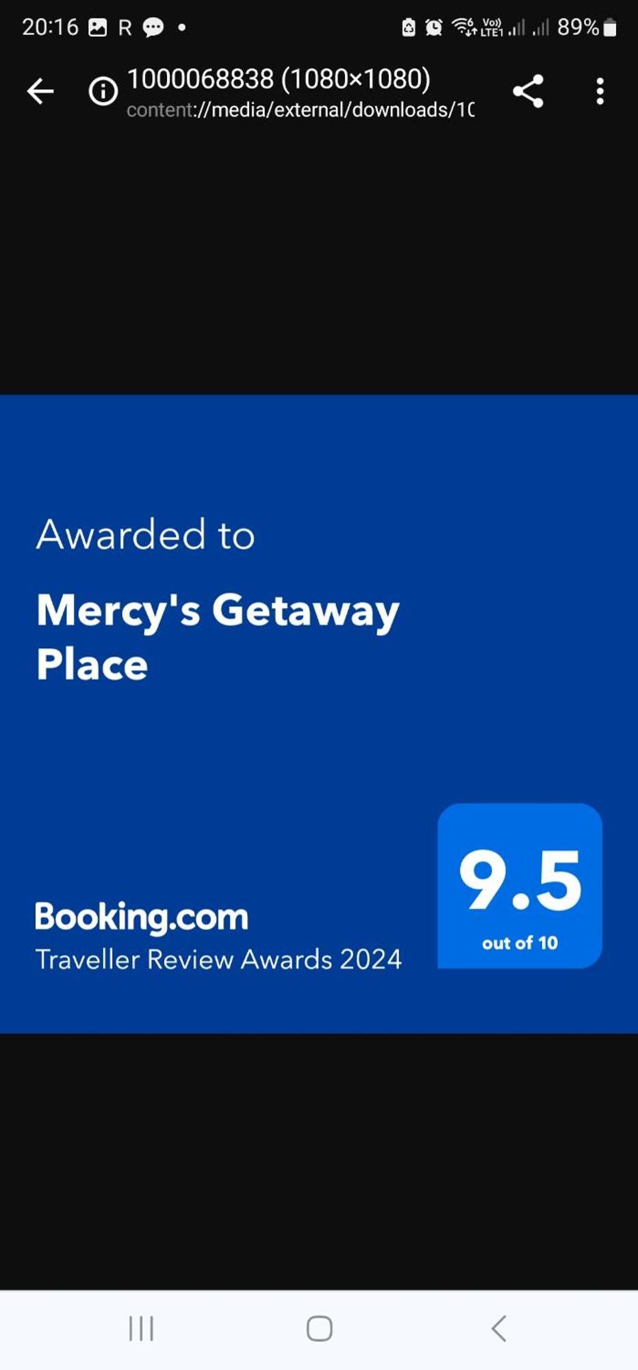 Mercy's Getaway Place Apartment